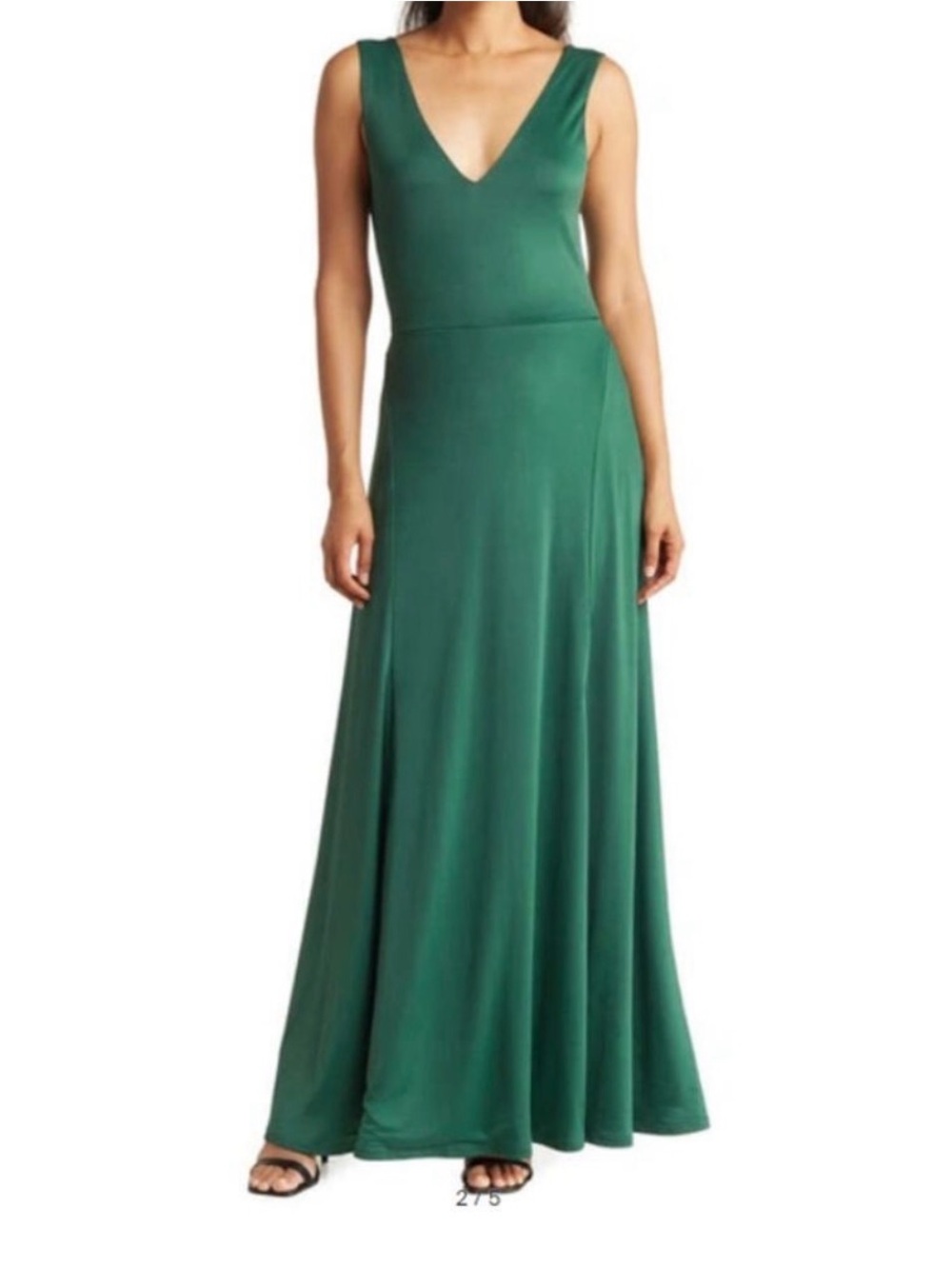 NWT Love By Design Geneva Maxi‎ Dress Hunter Green Size S Flaw Read Desc